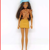 Bambola Barbie Flavas Tika Mattel Fashionistas