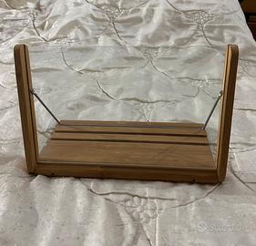 Leggio pieghevole in bambù per libri e tablet