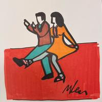 Marco Lodola - pennarello