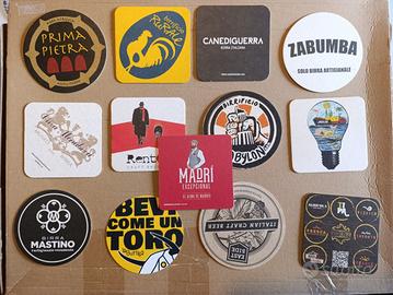 Set Sottobicchieri Birra Italiani e non solo