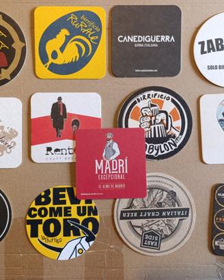 Set Sottobicchieri Birra Italiani e non solo