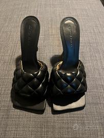 Sandali con tacco Saint Laurent
