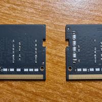 Ram SODIMM DDR4 2X4GB per mac-laptop
