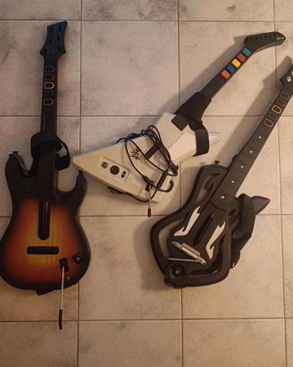 chitarre e giochi guitar hero