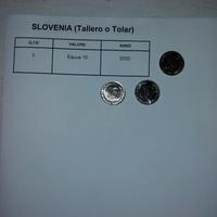 Monete Slovenia Tallero n.3