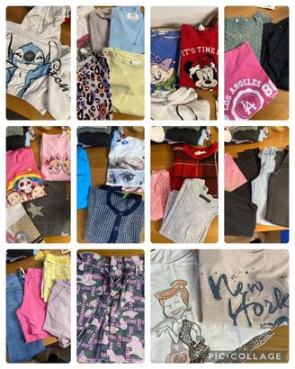 Stock abbigliamento bambina anni 9-10