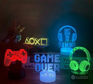 Lampada gaming notturna 3D - Arredamento e Casalinghi In vendita a Roma