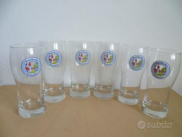 Bicchieri birra grandi OBERDORFER Weissbier 6 PZ. 