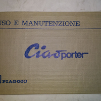 Libretto Uso e Manutenzione Ciao porter in ottime
