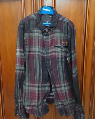 Camicia con ferretti marca Brandit Taglia S
