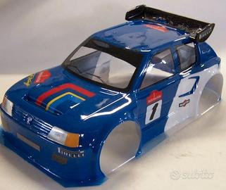 CARROZZERIA RC 1:8 205 TURBO 16 DA VERNICIARE 