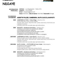Pulizie Badante Cameriera Aiuto cuoco