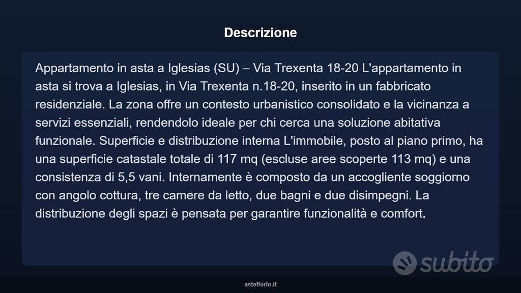 Appartamento – Igrèsias/Iglesias, Sulcis Iglesiente - Vista 3