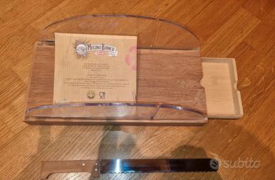 Tagliere/tagliapane mulino bianco in legno