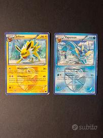 Jolteon (34/116) e Vaporeon (20/116) Team Plasma