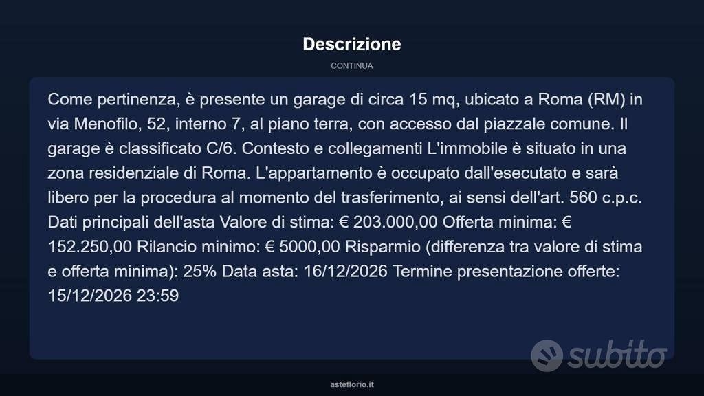 Appartamento – Roma, Quarto Miglio, Appio-Pignatelli - Vista 5