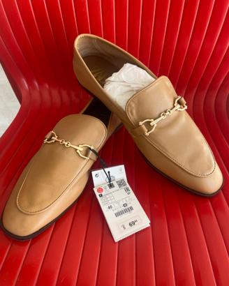 Mocassino Zara beje donna nr. 40