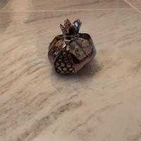 Melograno in argento laminato - M