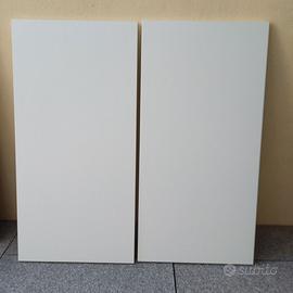 2 ante Ikea Metod  40x80 e 1 20x80  bianco opaco