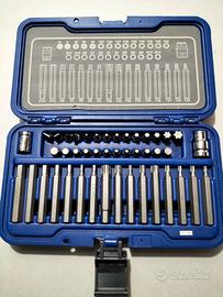 set completo di inserti torx.