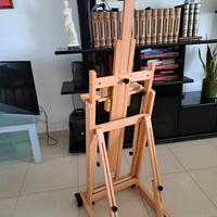 Cavalletto per pittura professionale