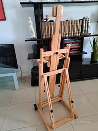 Cavalletto per pittura professionale