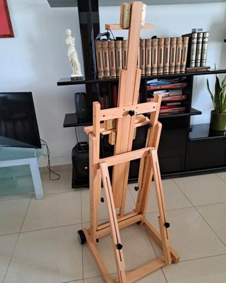Cavalletto per pittura professionale