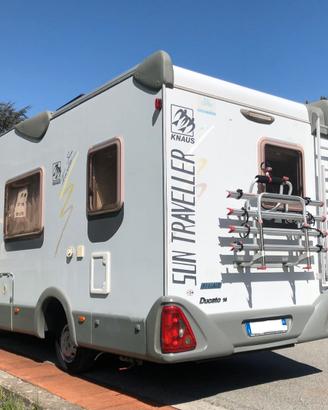 camper mansardato knaus suntraveller
