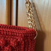 Borsa fatta ad uncinetto nuova