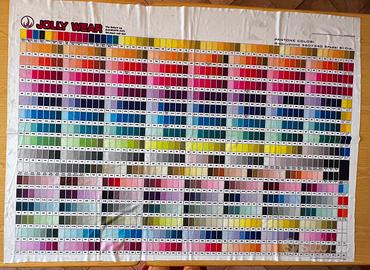 Tela Pantone Jolly Wear Pantone Colori