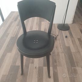 sedia in legno nera usate 20pezzi