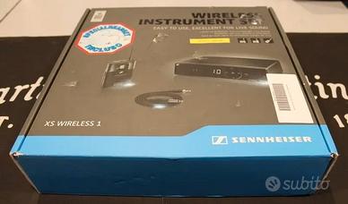 Sistema wireless Sennheiser chitarrBassoSaxVoce