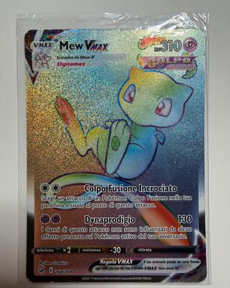 Carta Pokémon - Mew WMAX RAINBOW RARE