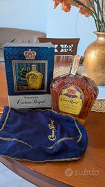 Bottiglia d'epoca Crown Royal 1970 vintage