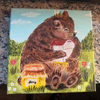 🧸🍯 Dipinto Orsetto del Miele 🍯🧸