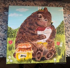 🧸🍯 Dipinto Orsetto del Miele 🍯🧸