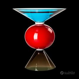 Vaso venini oman nuovo ed imballato