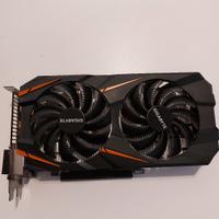 gpu nvidia GTX1060 3GB WindForce GV-N1060WF2OC-3G