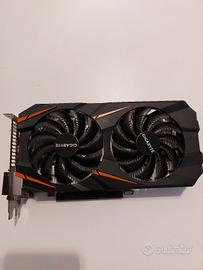 gpu nvidia GTX1060 3GB WindForce GV-N1060WF2OC-3G
