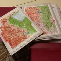 RACCOLTA CARTINE RILIEVO