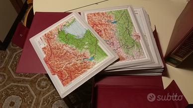 RACCOLTA CARTINE RILIEVO