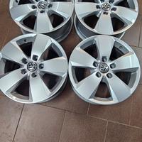 cerchi in lega da 16" vw golf VII tgi originali