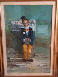 Quadro Clown di Gianni Farinella 
