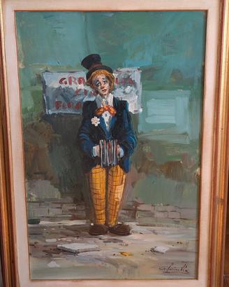 Quadro Clown di Gianni Farinella 