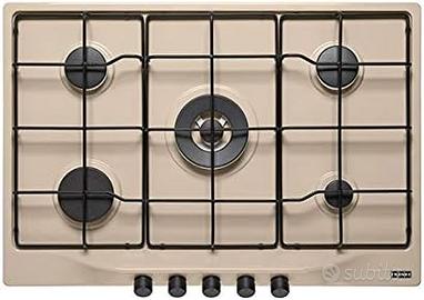 FRANKE PIANO COTTURA A GAS 5 FUOCHI CM 75