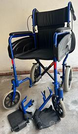 Carrozzina Alulite Invacare,deambulatore,sedilvasc