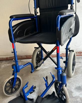 Carrozzina Alulite Invacare,deambulatore,sedilvasc