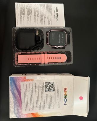 Smart Watch Simsonlab SH1 nuovissimo rosa