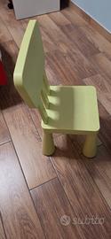 tavolino e sedia ikea 