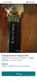 orologio vintage nuovo 